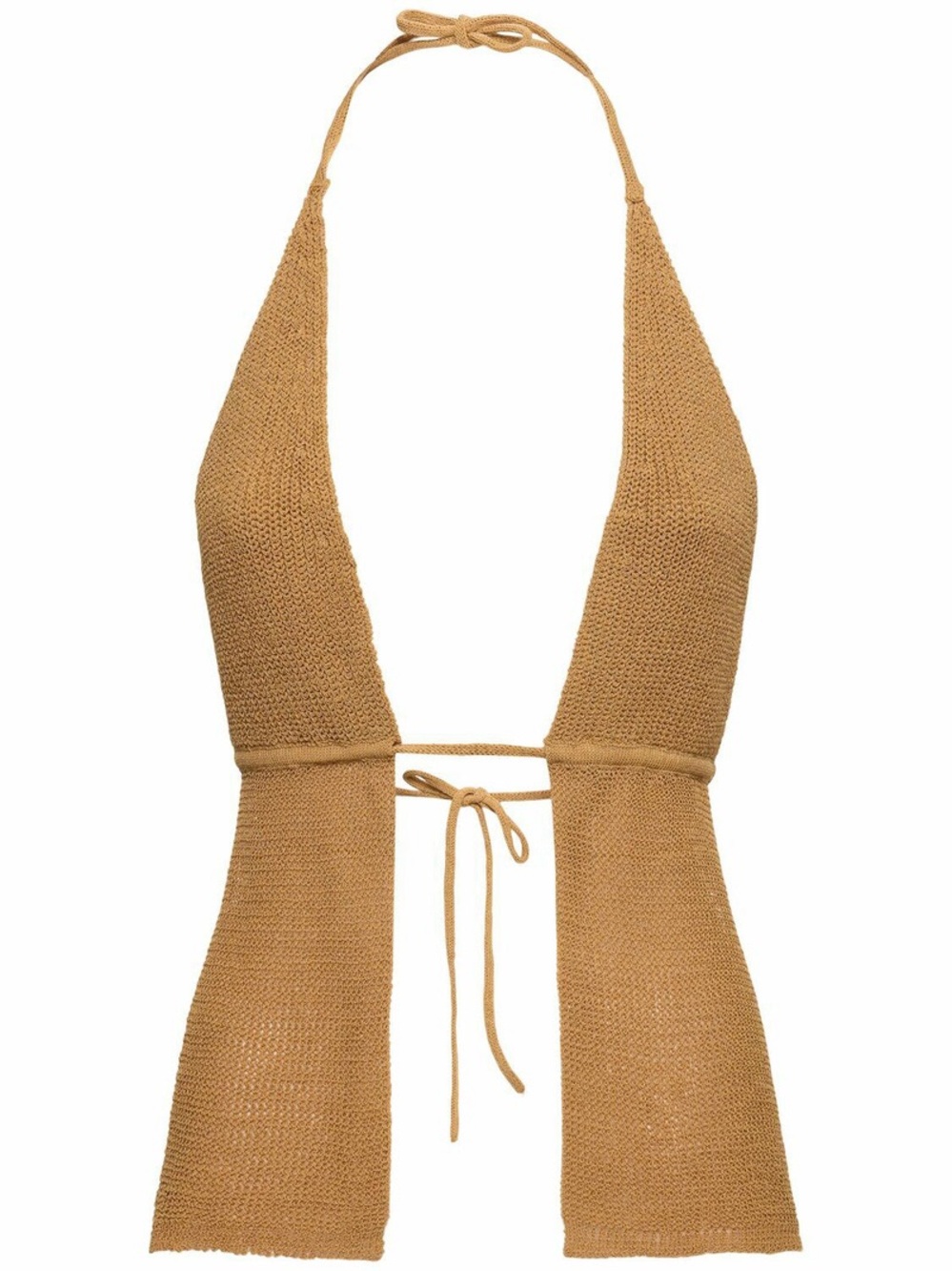 WeWoreWhat Crochet Blend Self-tie Top